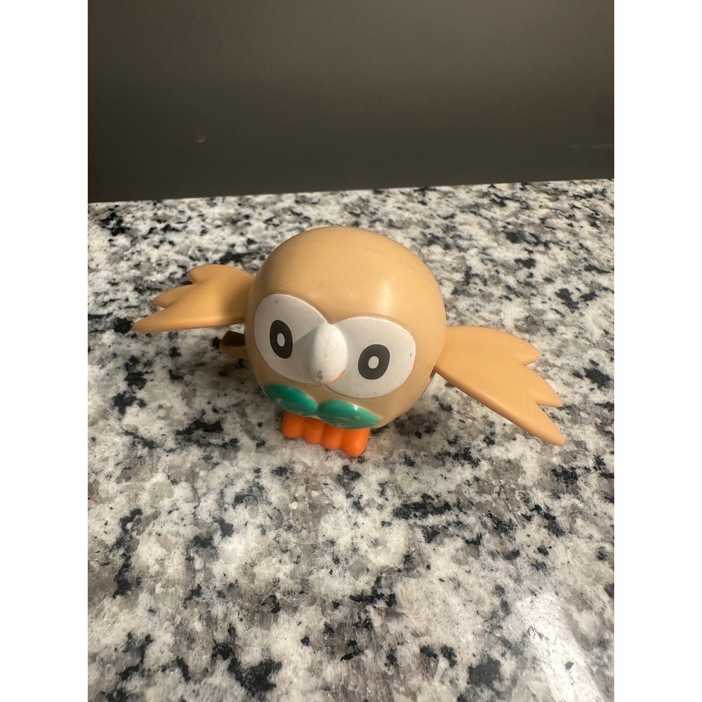 Pokemon Rowlet Plush Toy Figure 2017 McDonald's Happy Meal DCPI 240481